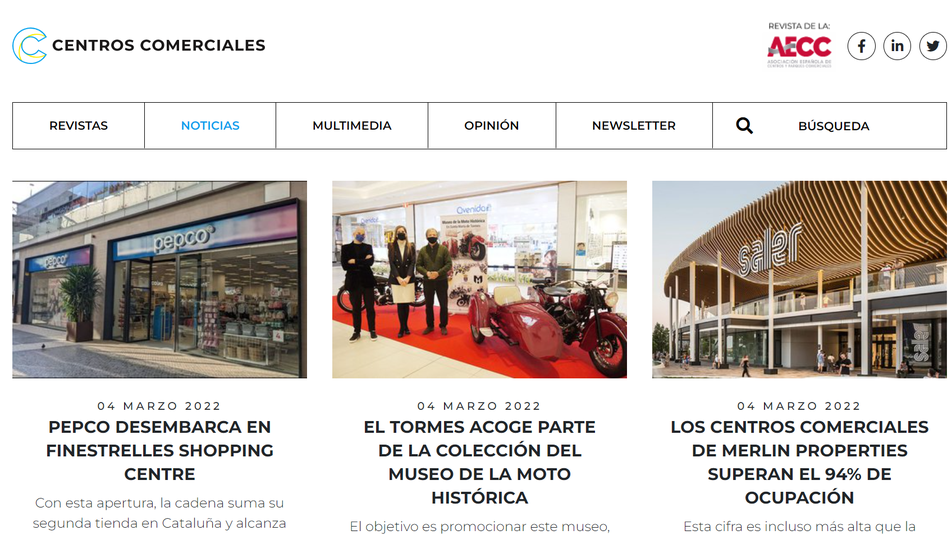 Centros Comerciales screenshot