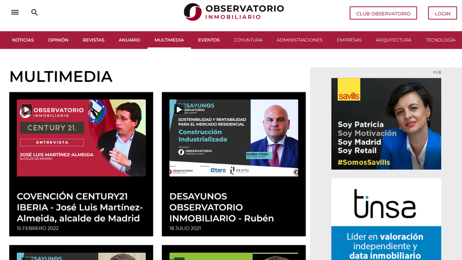 Observatorio Inmobiliario screenshot