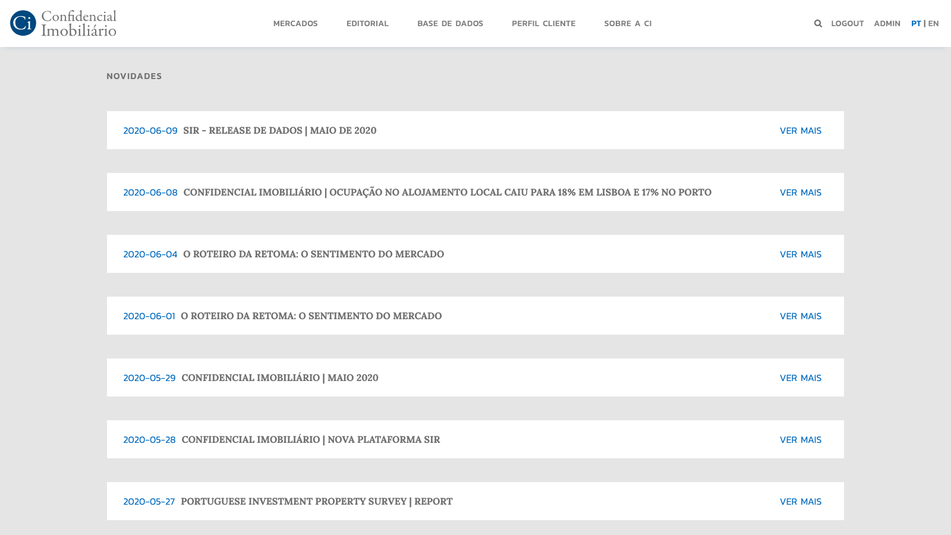 Confidencial Imobiliário screenshot