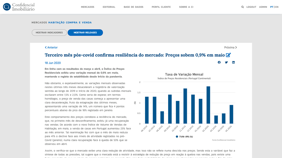 Confidencial Imobiliário screenshot