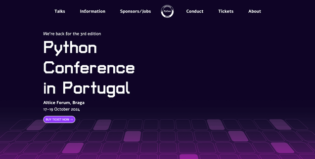 PyCon Portugal 2024 screenshot